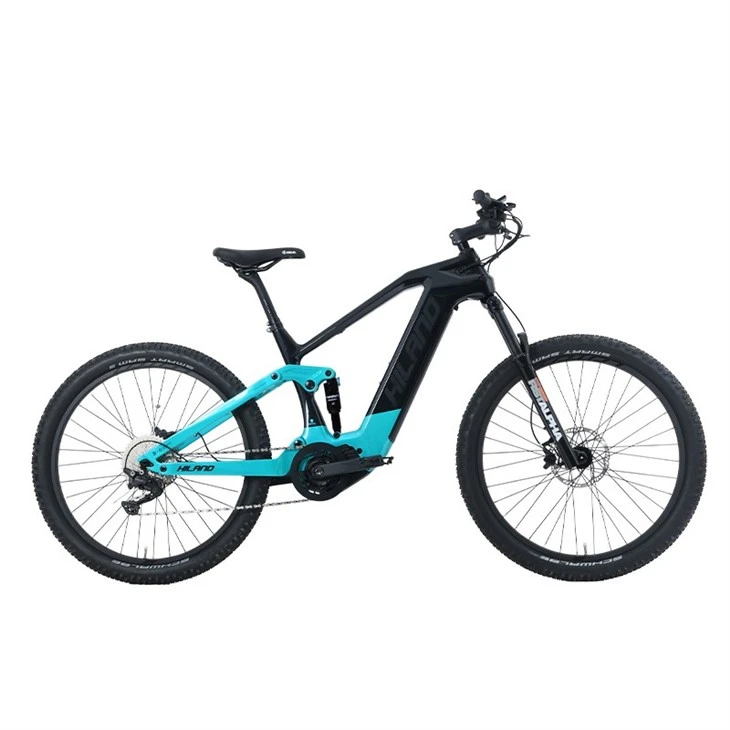 10 Speed Lithium Battery Suspension Mountain E-bike