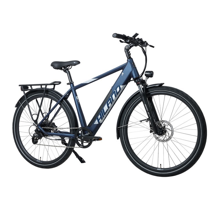 Xe đạp điện thành phố Shimano Altus 8S phanh đĩa thủy lực