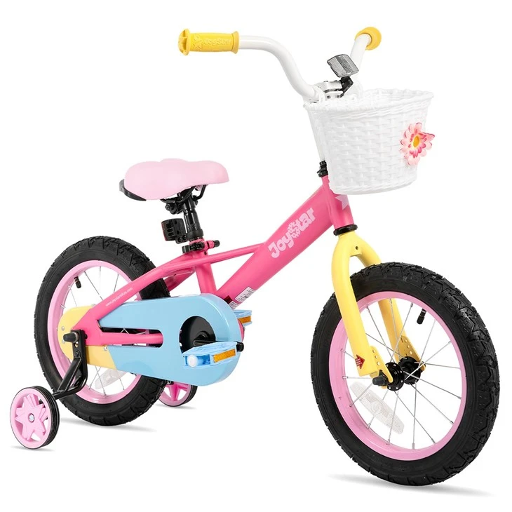 JOYKIE JOYSTAR Colourful 12 14 16 Inch Bike With Training Wheels For 3-12 Years Girls Children S Bicycle Bike For Kid
